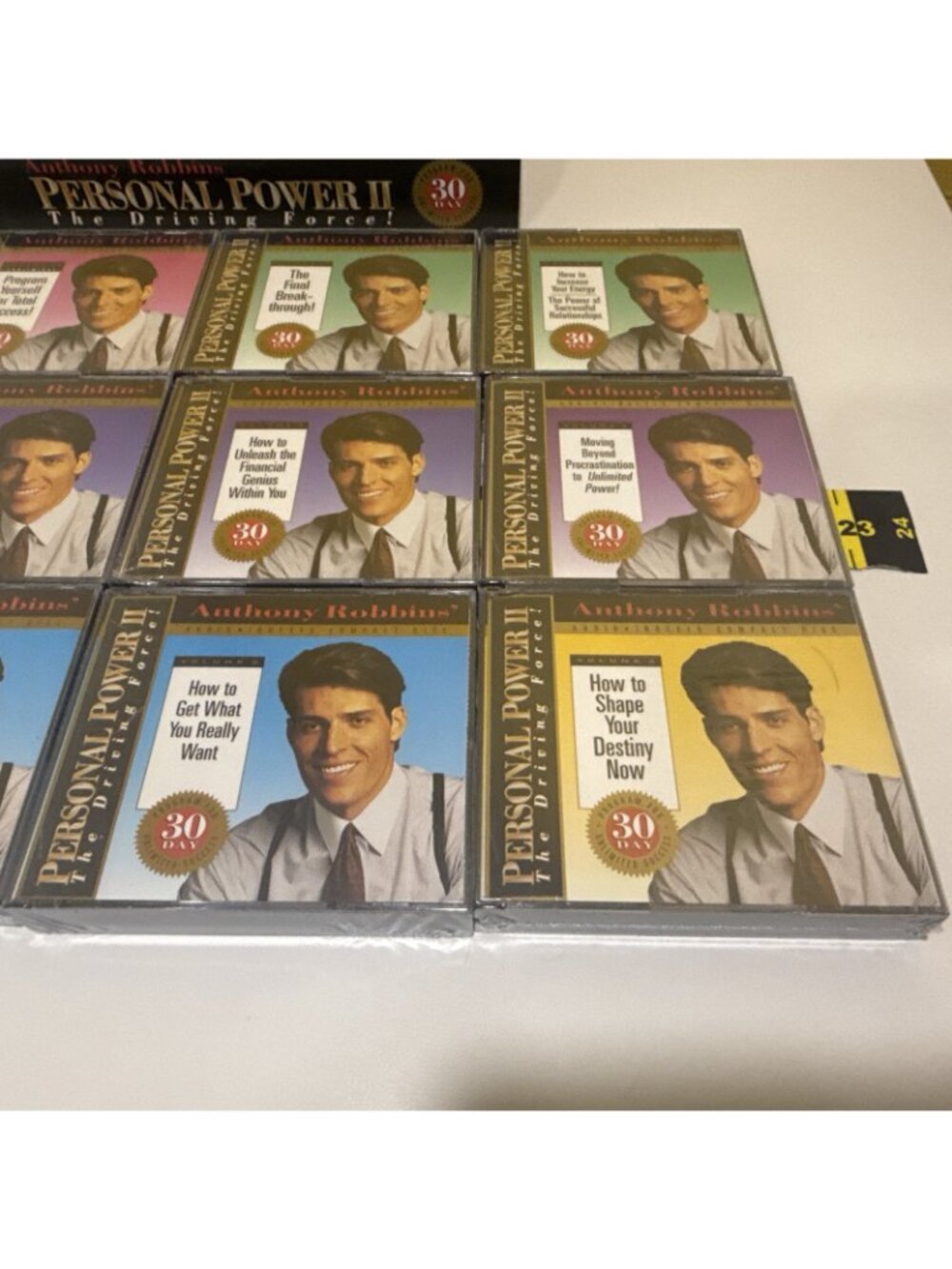 ANTHONY ROBBINS Personal Power II Driving Force CD Box 30 Day Set - Picture 9 of 11